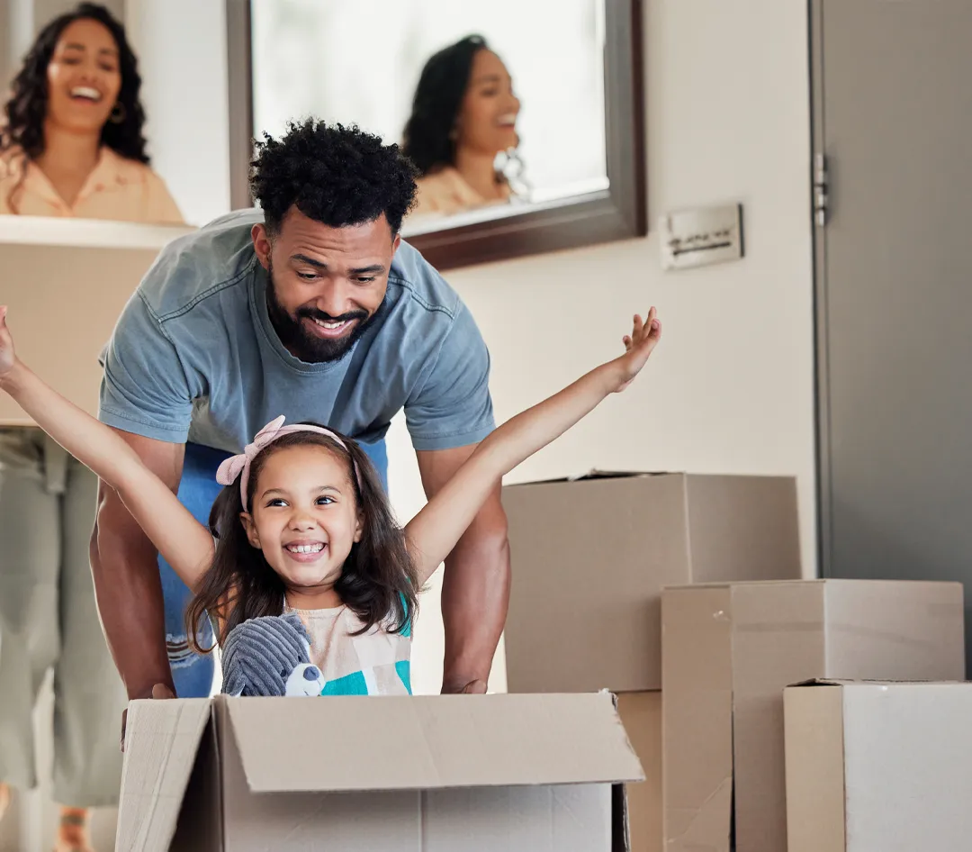 Une famille qui tourne la page